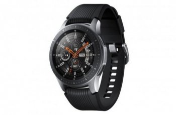 Galaxy Watch ukuran 46 mm warna Black. (Tech Radar)2