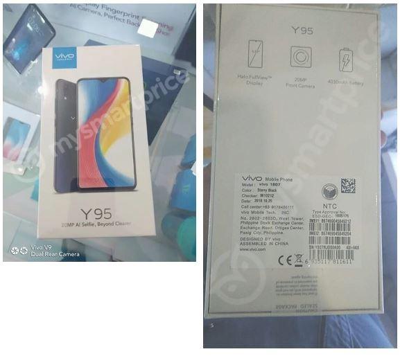 Bocoran Vivo Y95. (MySmartPrice)
