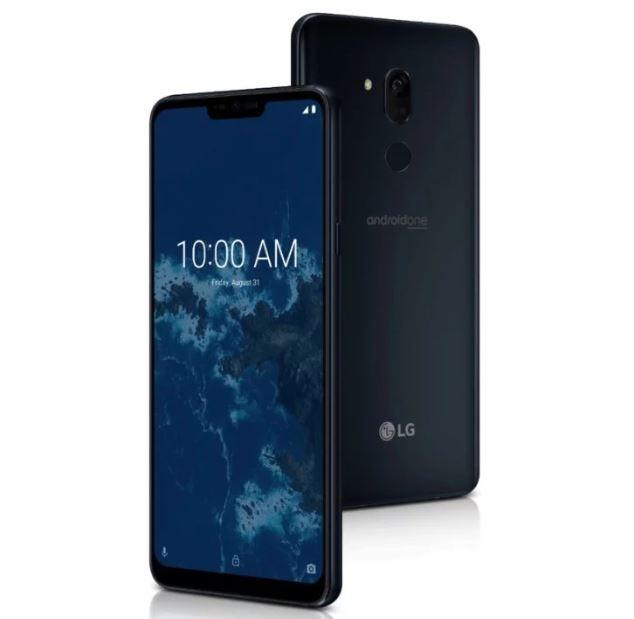 Tampilan depan dan belakang LG G7 One. (Gizmochina)