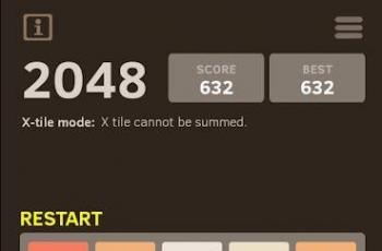 2048 Number puzzle game. (Google Play Store)