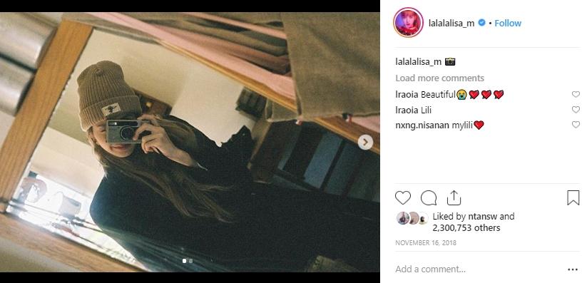 Lisa Blackpink hobi fotografi. (Instagram/@lalalalisa_m)