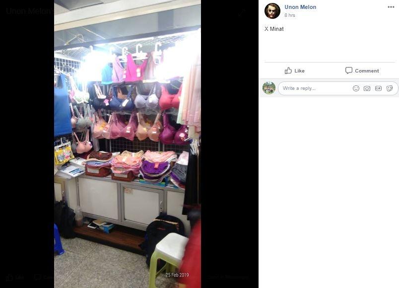 Foto netizen agar malingnya melakukan aksinya di toko ini saja. (Facebook/ Unon Melon)