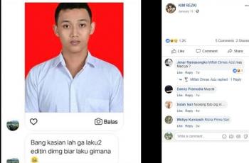 Netizen meminta diedit. (Facebook/ KIM REZKI)