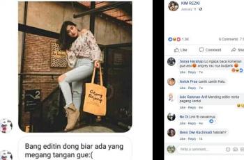 Netizen meminta diedit. (Facebook/ KIM REZKI)