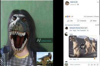 Hasil editan netizen 1b. (Facebook/ KIM REZKI)