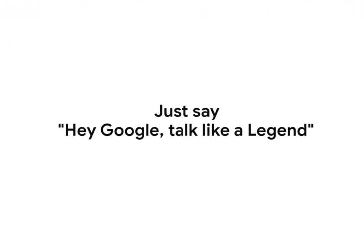 Pengisi suara Google Asisten John Legend. (YouTube/Google)