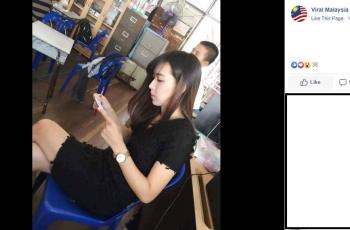 Guru cantik dari Malaysia 4. (Facebook/ Viral Malaysia)