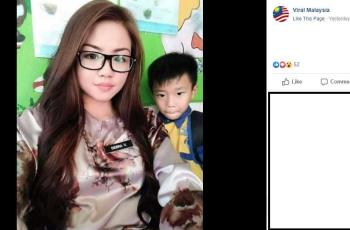 Guru cantik dari Malaysia 6. (Facebook/ Viral Malaysia)