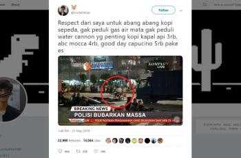 Tukang kopi. (twitter/UncleDimas)