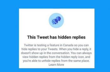 Uji coba fitur Hide Replies Twitter. (Social Media Today)