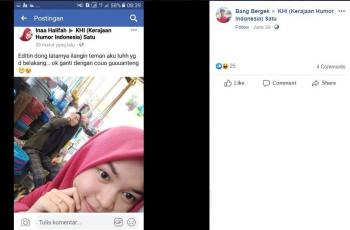Netizen meminta diedit fotonya. (Facebook/ Bang Bergek)