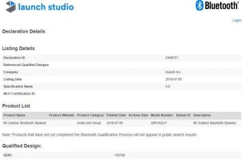 Speaker Xiaomi gunakan Bluetooth 5.0. (Gizmochina)
