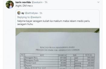 Awkarin bagi-bagi duit ke netizen. (Twitter/ Awkarin)