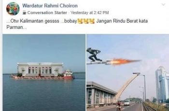 Tanggapi Ibu Kota Pindah ke Kalimantan, Ini 7 Meme Kocak Buatan Netizen - HiTekno.com