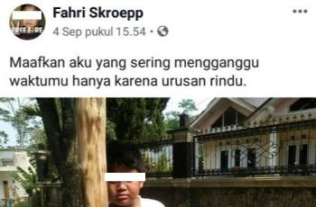 Gombalan Fahri Skroepp. (Facebook/Fahri Skroepp)
