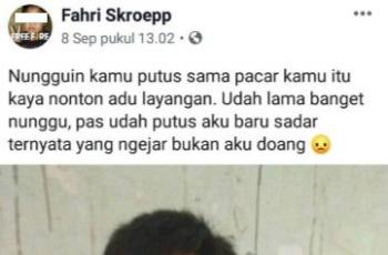 Gombalan Fahri Skroepp. (Facebook/Fahri Skroepp)
