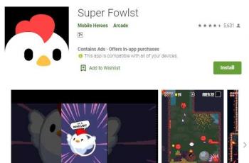 Ilustrasi Super Fowlst. (Play Store)