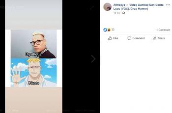Artis disamakan dengan karakter One Piece. (Facebook/ Afniskye)