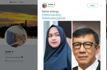 Yasonna Laoly jadi meme kocak. (twitter/Lnoer_a)