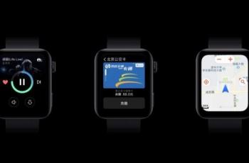 smartwatch xiaomi parecido com apple watch