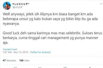 Kisah Fluxcup ide liarnya dicuri. (Twitter/ @UCxUP)