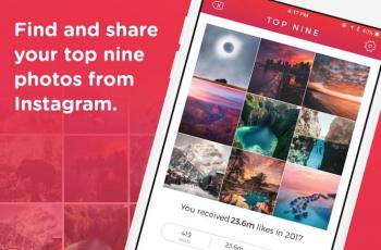 TopNine for Instagram. (Google Play Store)