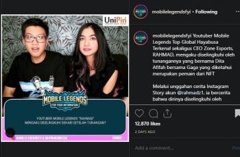 Rahmad dan Dita. (twitter/mobilelegendsfyi)
