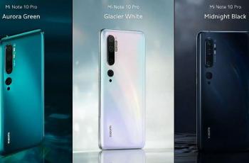 Varian warna Xiaomi Mi Note 10 Pro. (YouTube/ Xiaomi Indonesia)