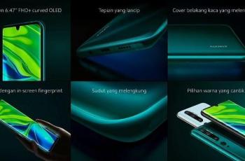 Tampilan berbagai sisi Mi Note 10 Pro. (YouTube/ Xiaomi Indonesia)