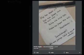 Berhasil kenalan bareng cowok manis. (twitter/combroangetkiw)