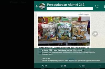 Larangan beli snack Kaesang Pangarep. (twitter/digeeembok)
