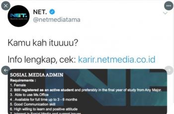 Akun Twitter Ketahuan Retweet Tweet Porno, NET TV Langsung Cari ...