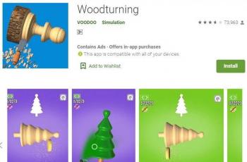 Game Woodturning. (Play Store)