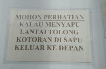 Peraturan kos yang unik hingga aneh. (Twitter/@yujii__)