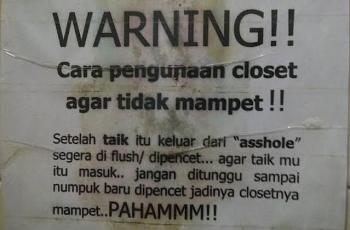 Peraturan kos yang unik hingga aneh. (Twitter/@yujii__)
