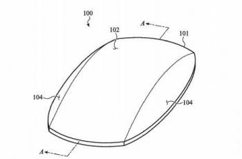 Mouse anyar Apple. (USPTO)