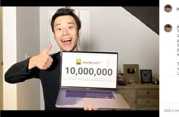 Jess No Limit raih 10 juta subscribers. (Instagram/@jessnolimit)