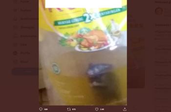 Tikus tercebur di minyak goreng. (Twitter/@DERYZANE)
