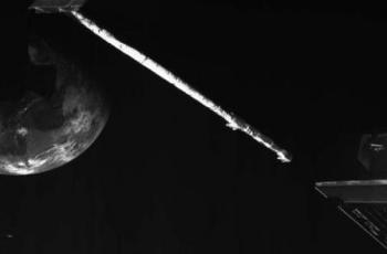 BepiColombo dalam ''fase gerhana'' yang merekam pemandangan dekat Bumi. (Twitter/ esaoperations)
