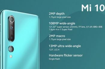 Kamera belakang Xiaomi Mi 10. (Xiaomi)