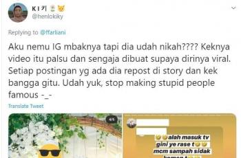 Gadis ngaku pacaran dengan suami orang. (twitter/henlokiky)