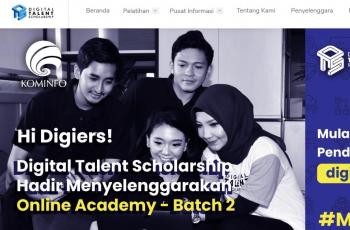 Kelas online digital talent. (Digital Talent)