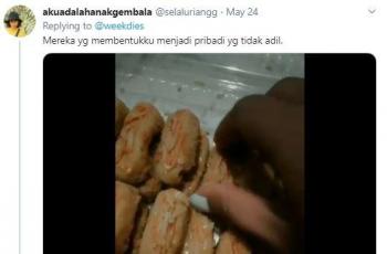 Meme kue lebaran. (Twitter/ selaluriangg)