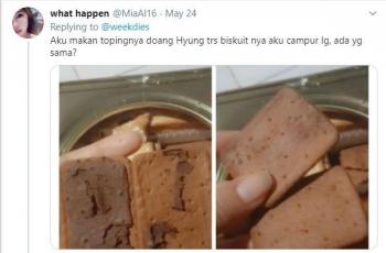 Meme kue lebaran. (Twitter/ MiaAl16)