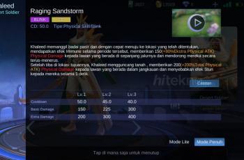 Khaleed Jadi Hero Baru Mobile Legends Ini 4 Skill Pengendali Pasirnya Hitekno Com