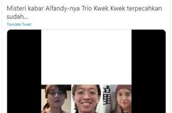 Thread mengenai video Trio Kwek Kwek viral di Twitter. (Twitter/ sheque)