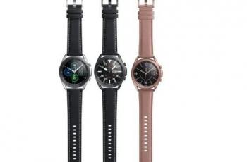 Wujud Samsung Galaxy Watch 3. (Twitter/ evleaks)