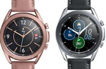 Bodi Samsung Galaxy Watch 3. (Twitter/ evleaks)