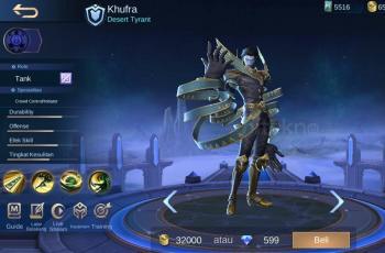 Khufra Mobile Legends. (HiTekno.com)