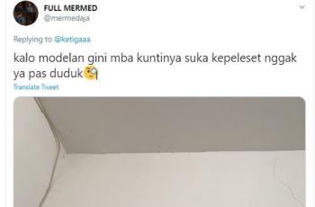 Meme troll netizen atas teori kuntilanak. (Twitter/ mermedaja)